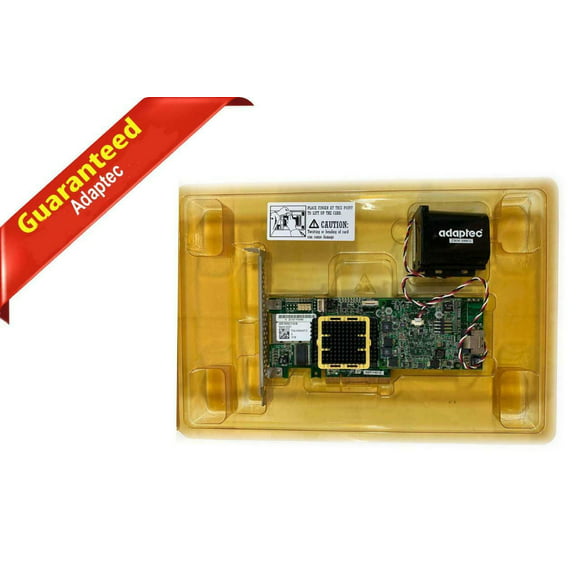 Adaptec ASR-5805Z 8 Port SAS/SATA2 PCIe 512MB 2266900-R RAID Card w/ Cables